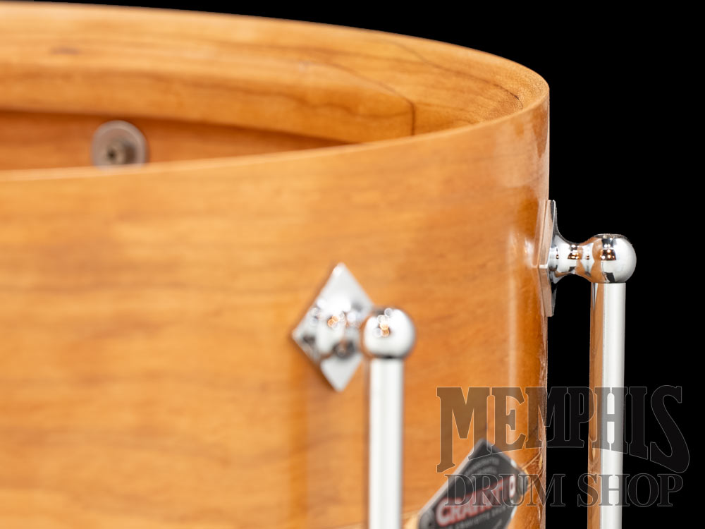 Craviotto 14x6.5 Custom Shop Cherry Snare Drum with Cherry Inlay