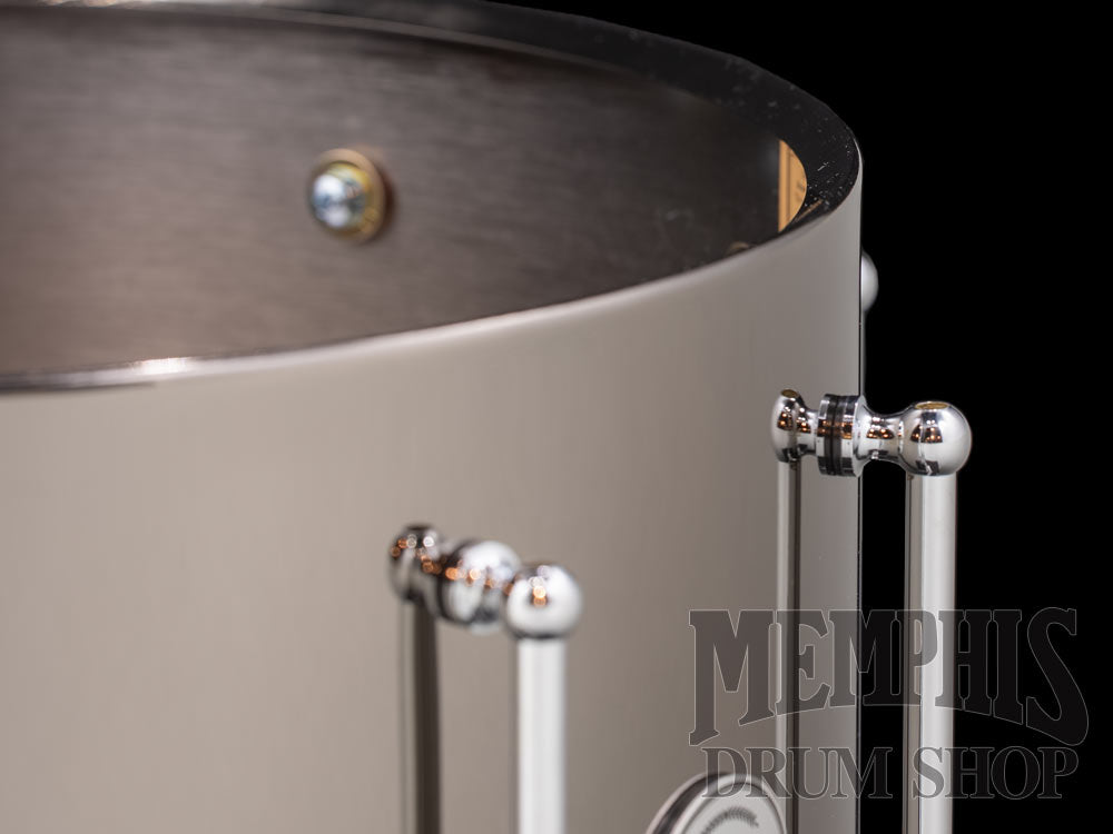 DW 14x8 Collector's Series Black Nickel Over Brass Snare Drum with Tube Lugs and Die-cast Hoops