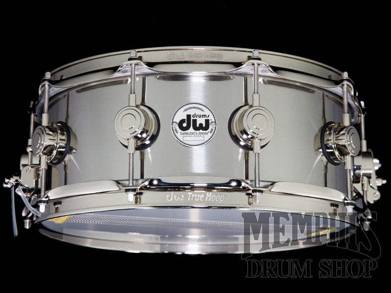 DW 14x5.5 Collector's Series Stainless Steel Snare Drum with