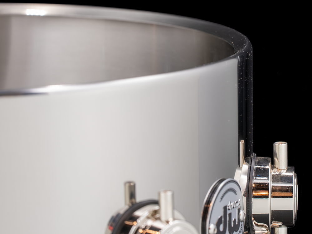 DW 13x6.5 Collector's Series Stainless Steel Snare Drum with Nickel Hardware