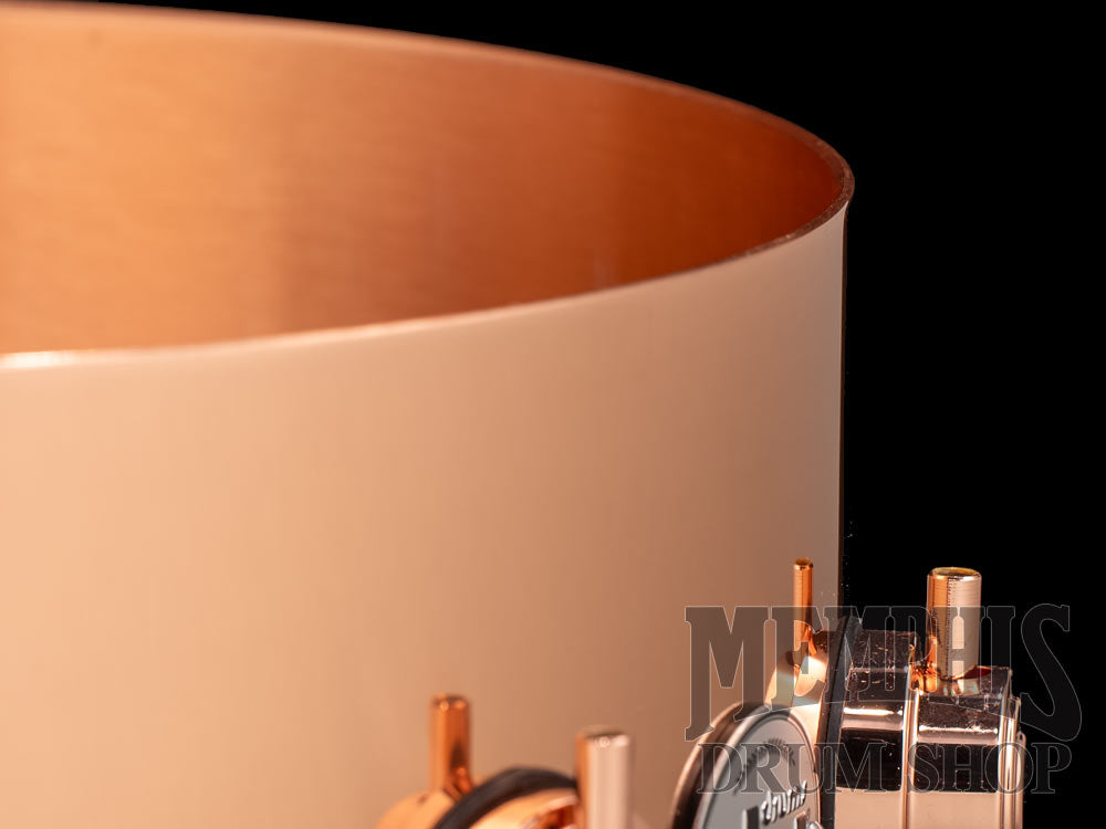 DW 14x6.5 Collector's Series Polished Copper Snare Drum with Copper Hardware