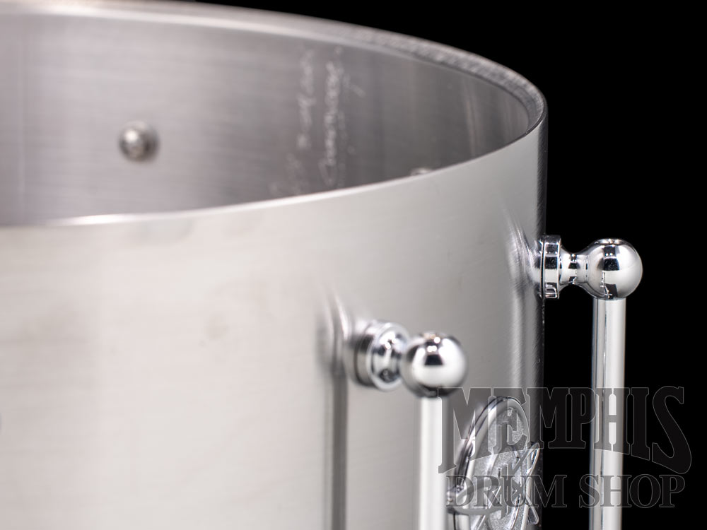 Dunnett Classic 14x6.5 Carbon Steel Sledge Snare Drum with Die-Cast Hoops - Polished