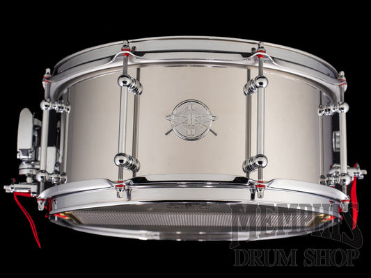 Dunnett Classic 14x6.5 Stainless Steel Snare Drum - Polished