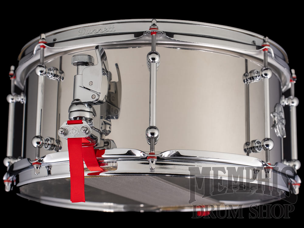 Dunnett Classic 14x6.5 Stainless Steel Snare Drum - Polished