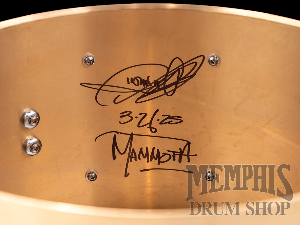 Dunnett Classic 14x8 Model K Kast Bronze Snare Drum with Acacia Metal Wood Hoops