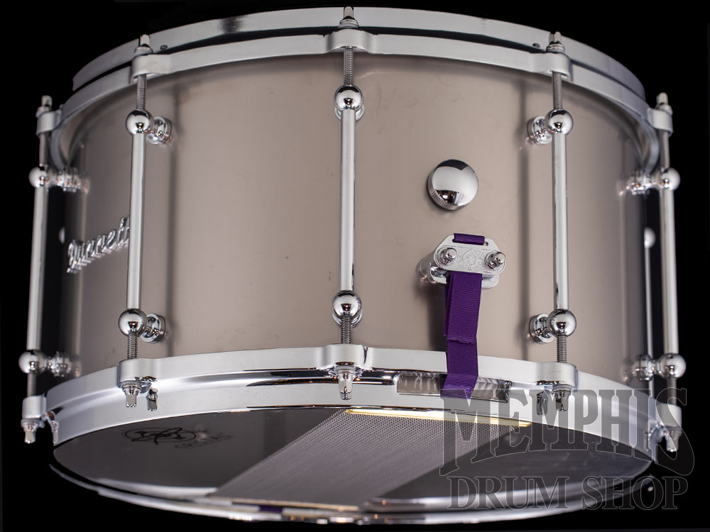 Dunnett Classic 14x8 Titanium Snare Drum with 10 Lugs and Die-Cast Hoops