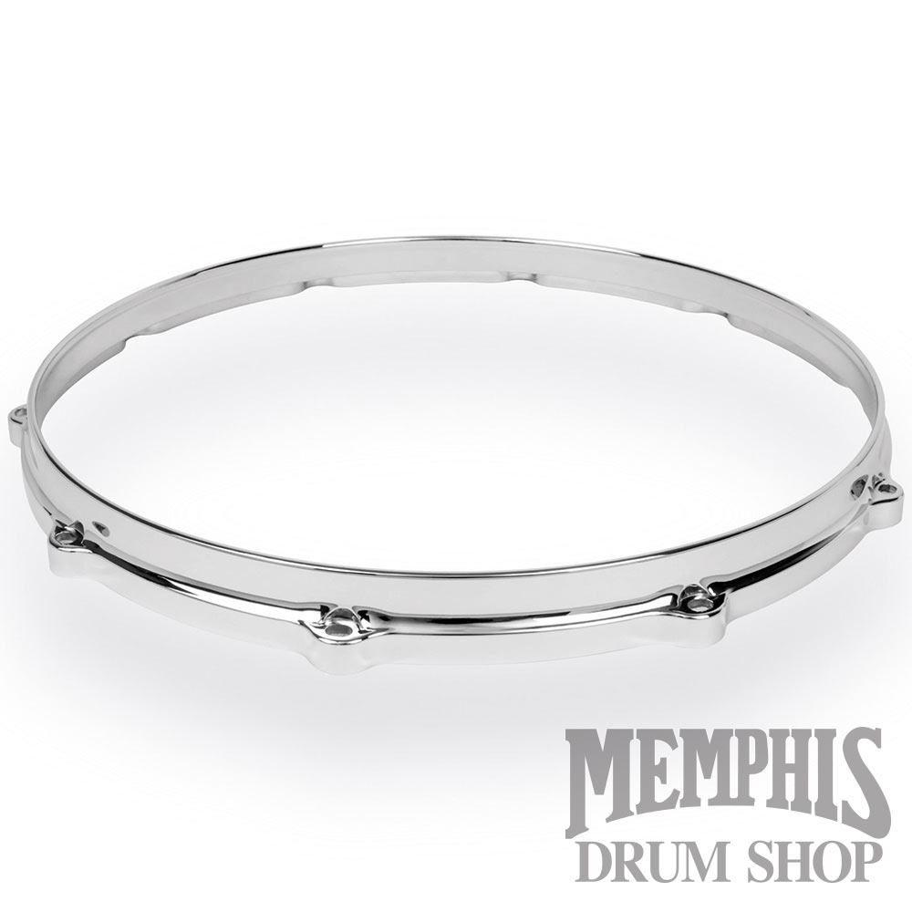 Gretsch 14" 10-Hole Die-Cast Batter Side Hoop - Chrome