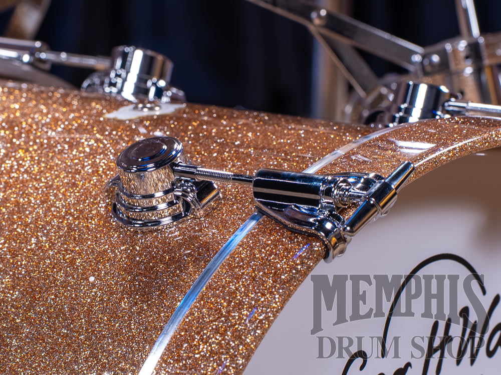 George H. Way Aristocrat Studio Drum Set 20/12/14/14 - Champagne Sparkle