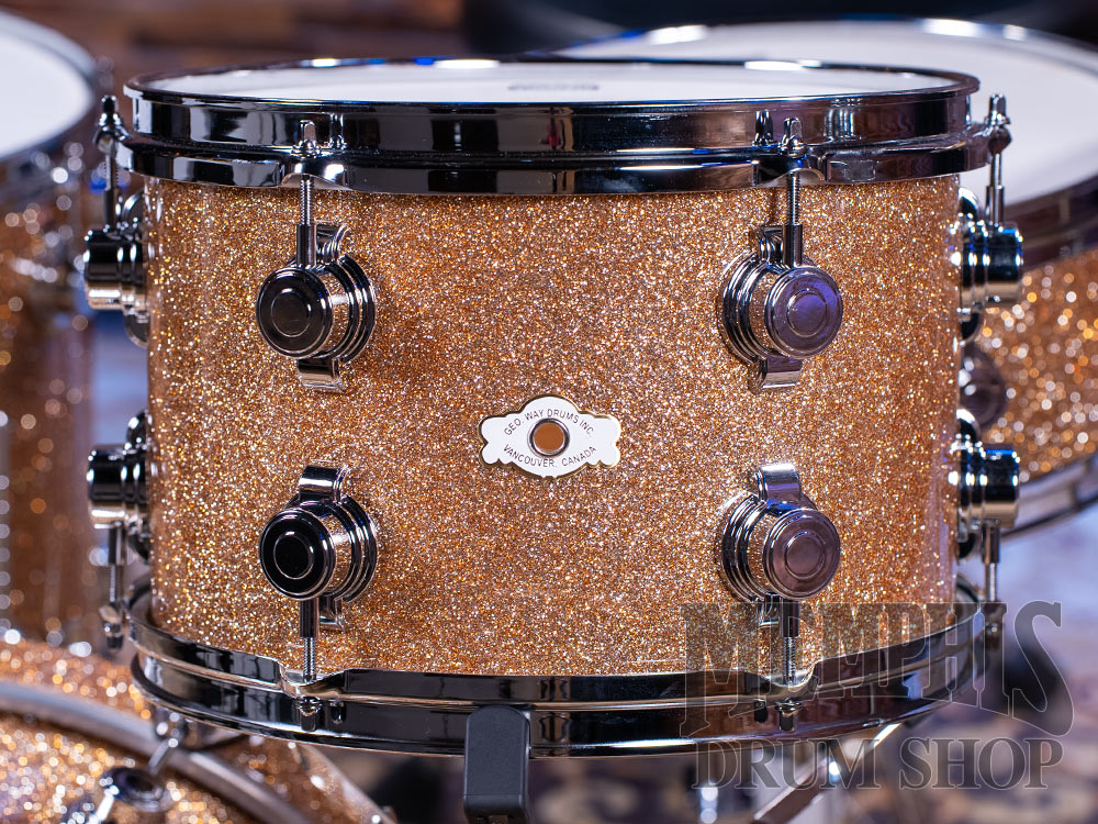 George H. Way Aristocrat Studio Drum Set 20/12/14/14 - Champagne Sparkle