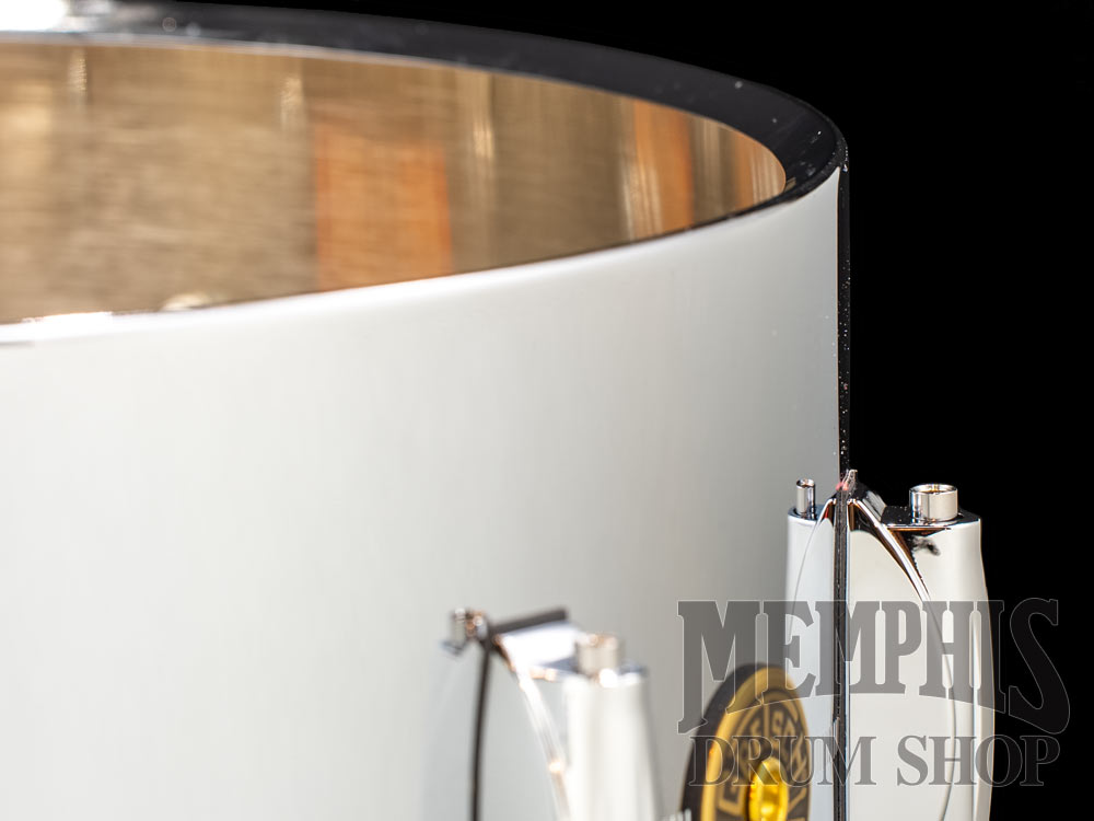 Gretsch 14x6.5 USA Custom Chrome Over Brass Snare Drum