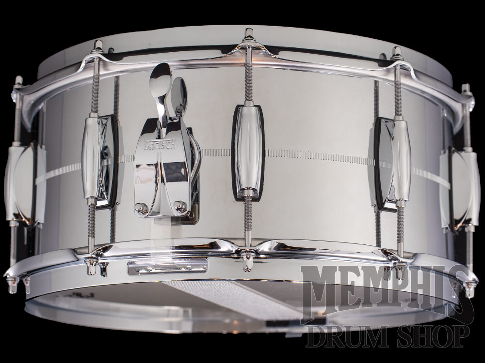 Gretsch 14x6.5 Brooklyn Chrome Over Steel Snare Drum