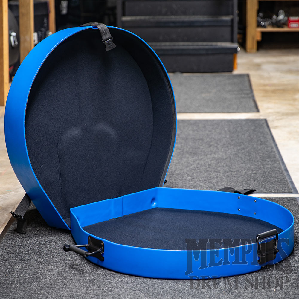 Humes & Berg 28” Enduro Gong Case with Pro Lining - Blue