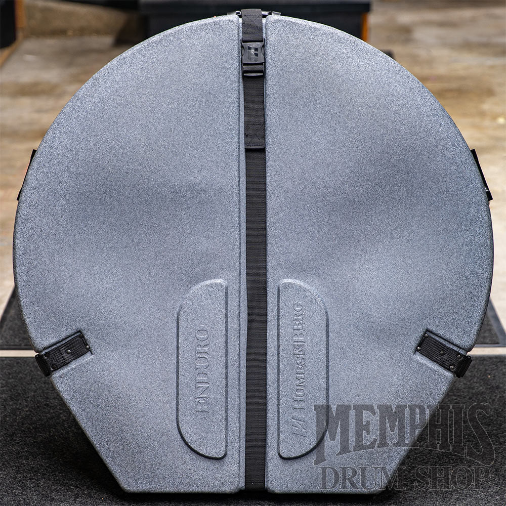 Humes & Berg 32” Enduro Gong Case with Pro Lining - Granite