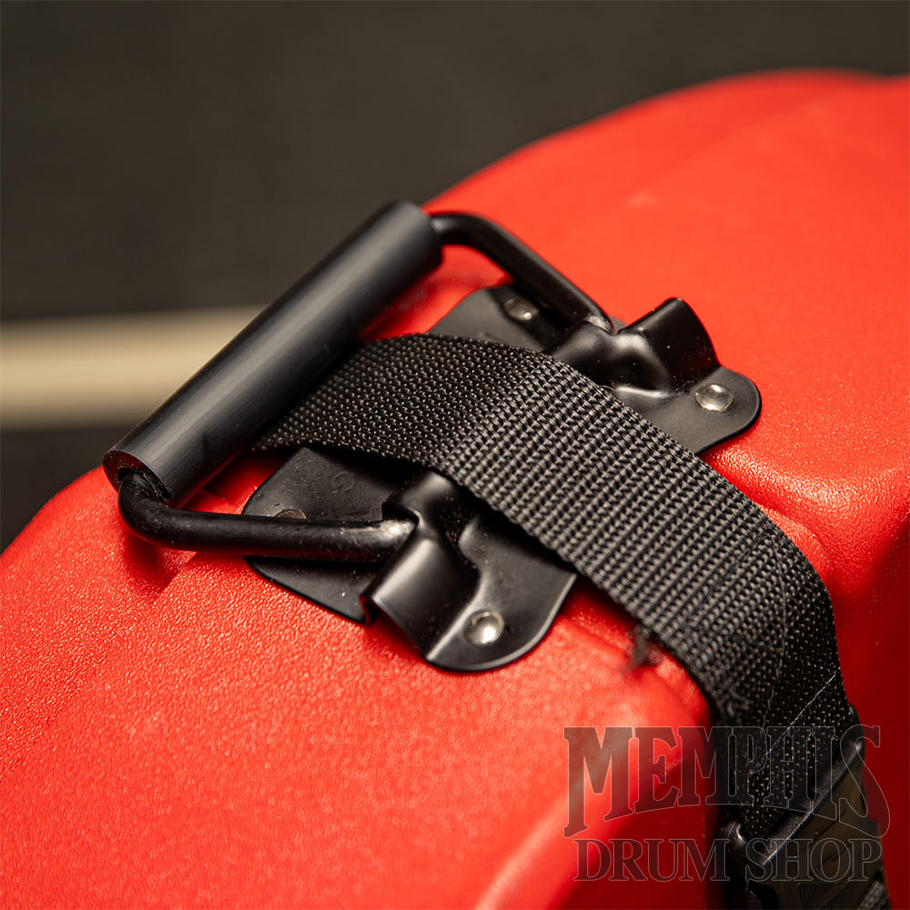 Humes & Berg 32” Enduro Gong Case with Pro Lining - Red