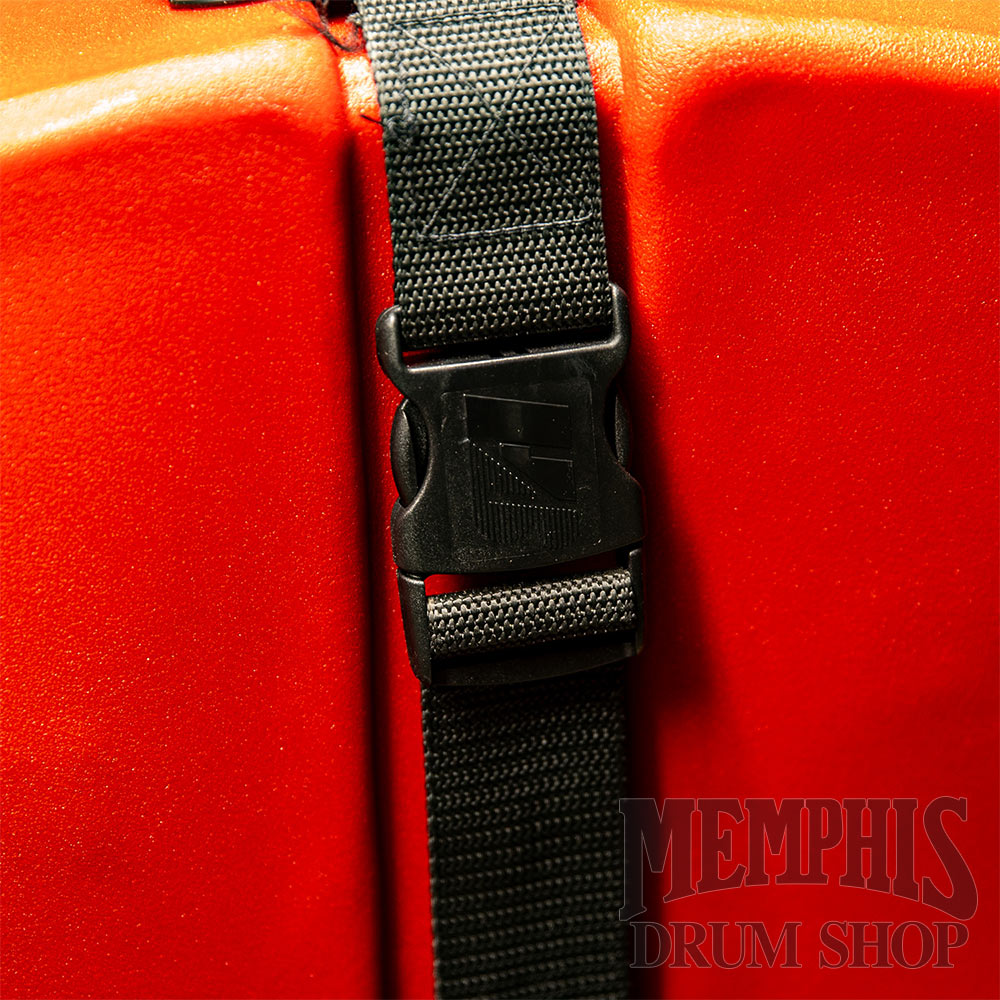 Humes & Berg 32” Enduro Gong Case with Pro Lining - Red