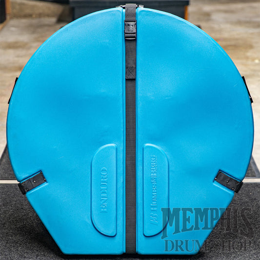 Humes & Berg 28” Enduro Gong Case with Pro Lining - Teal