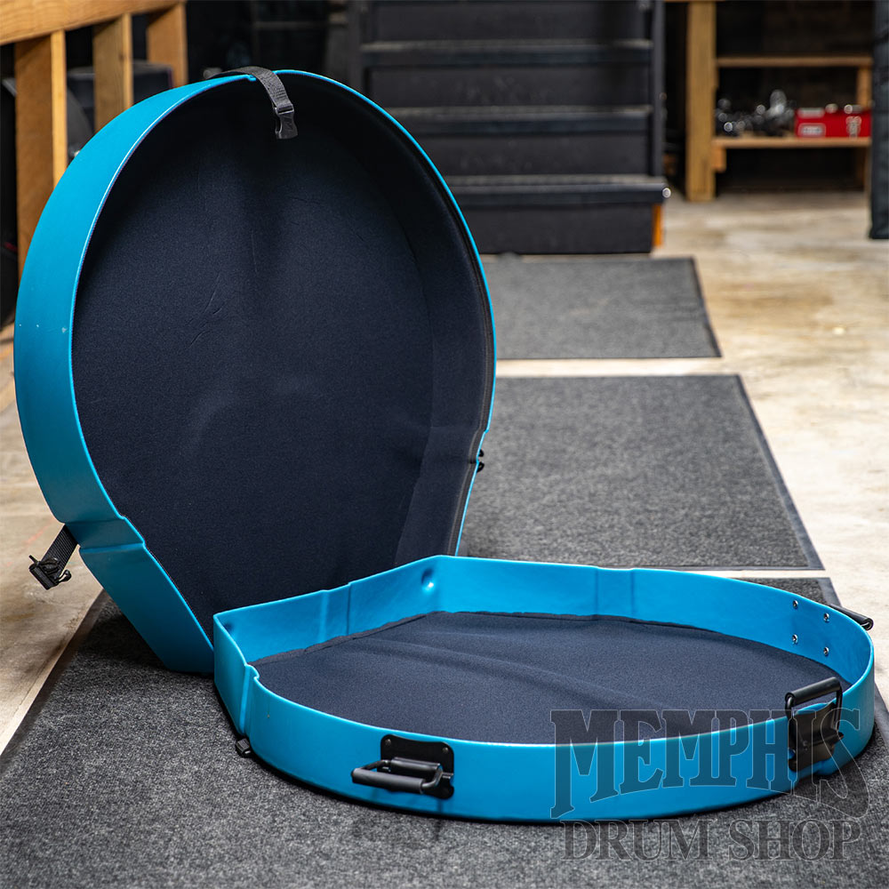 Humes & Berg 30” Enduro Gong Case with Pro Lining - Teal