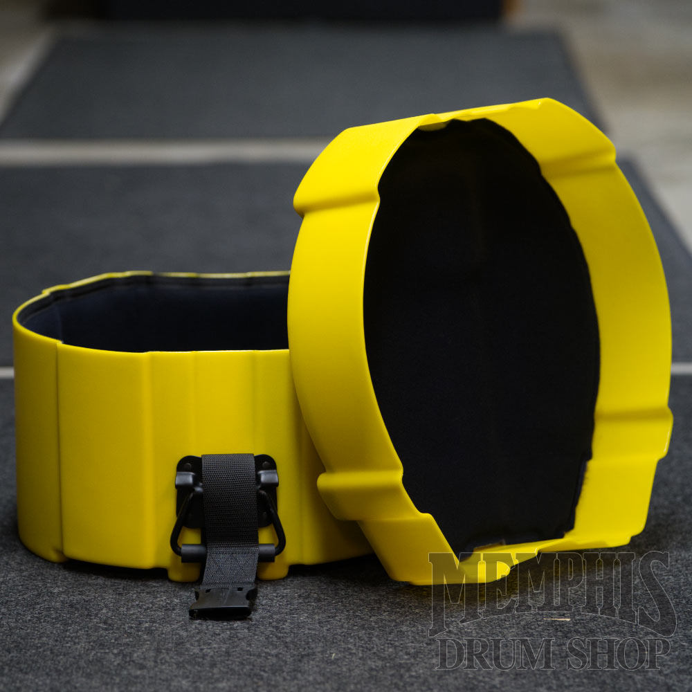 Humes & Berg 14x6.5 Enduro Pro Snare Drum Case with Pro Lining - Yellow