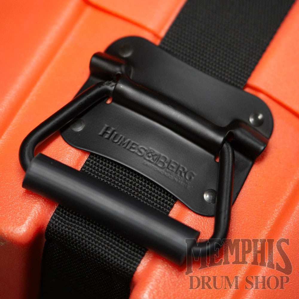 Humes & Berg 14x6.5 Enduro Pro Snare Drum Case with Pro Lining - Orange