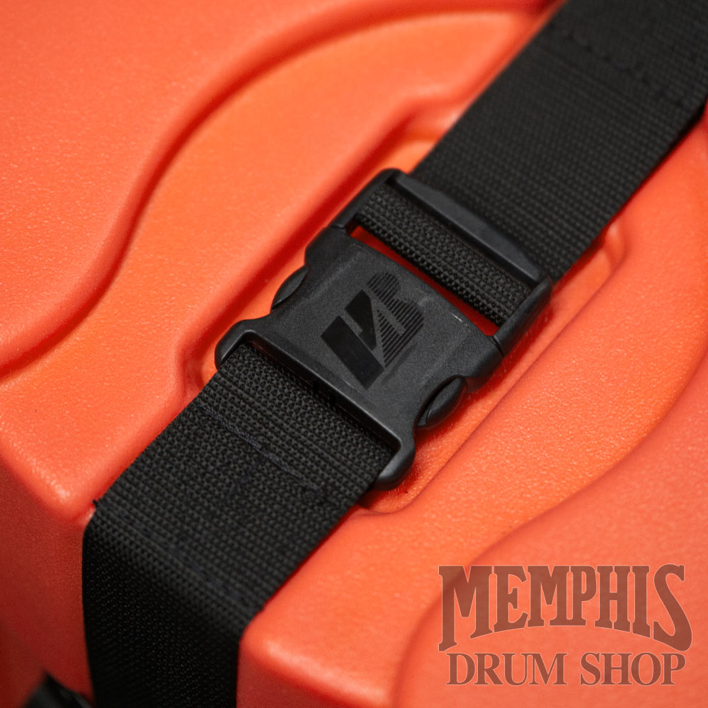 Humes & Berg 14x6.5 Enduro Pro Snare Drum Case with Pro Lining - Orange