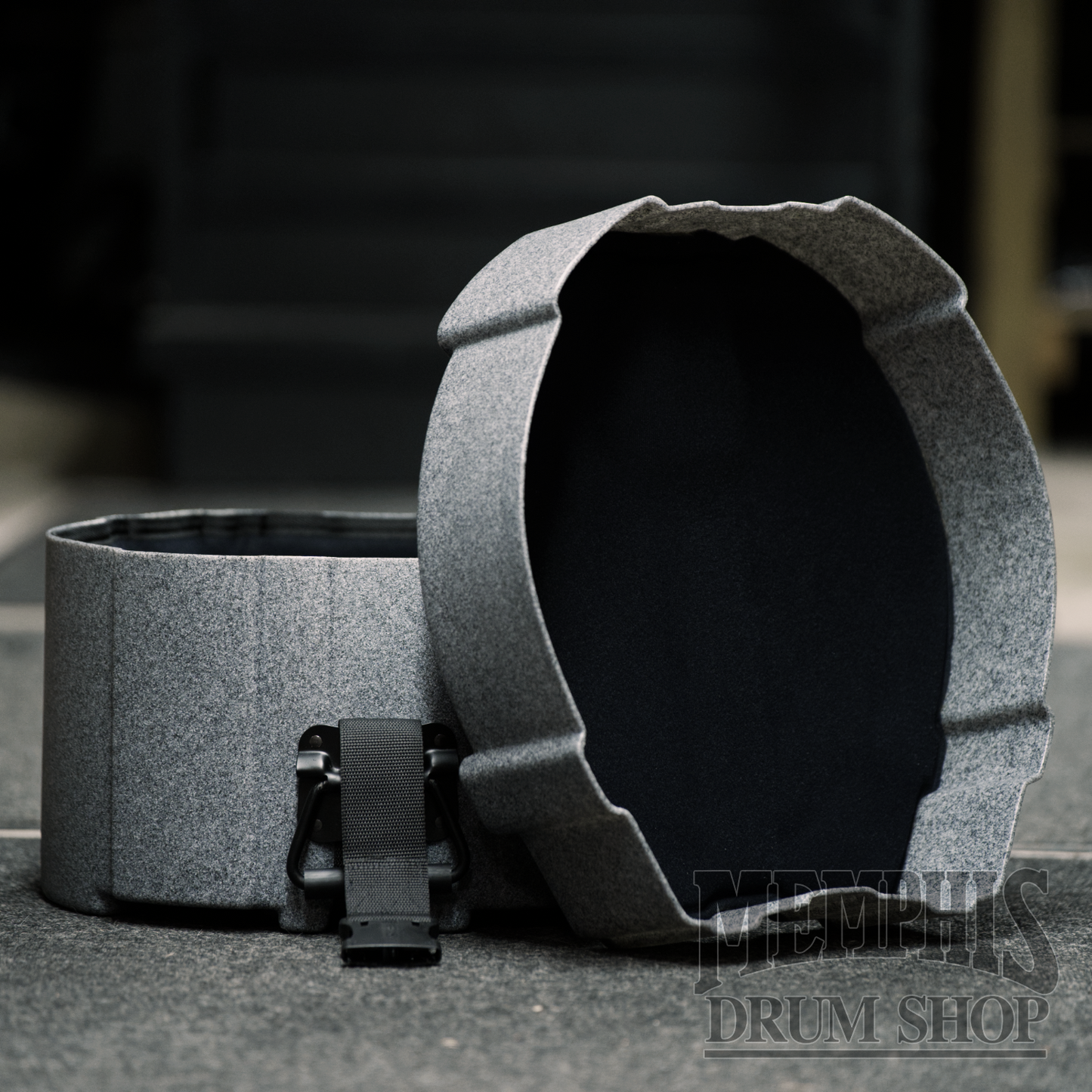 Humes & Berg 14x6.5 Enduro Pro Snare Drum Case with Pro Lining - Granite