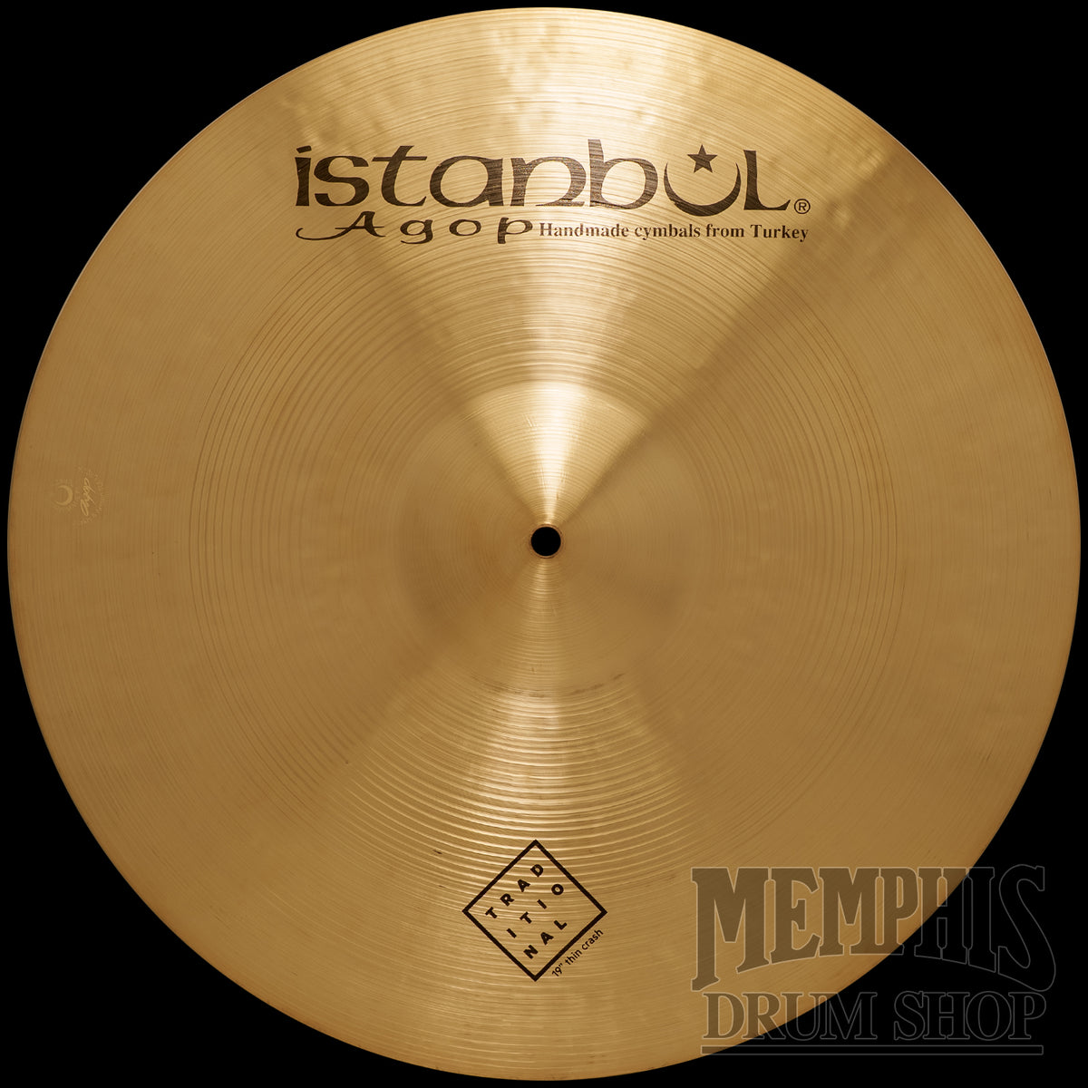 Istanbul Agop 19" Traditional Thin Crash Cymbal