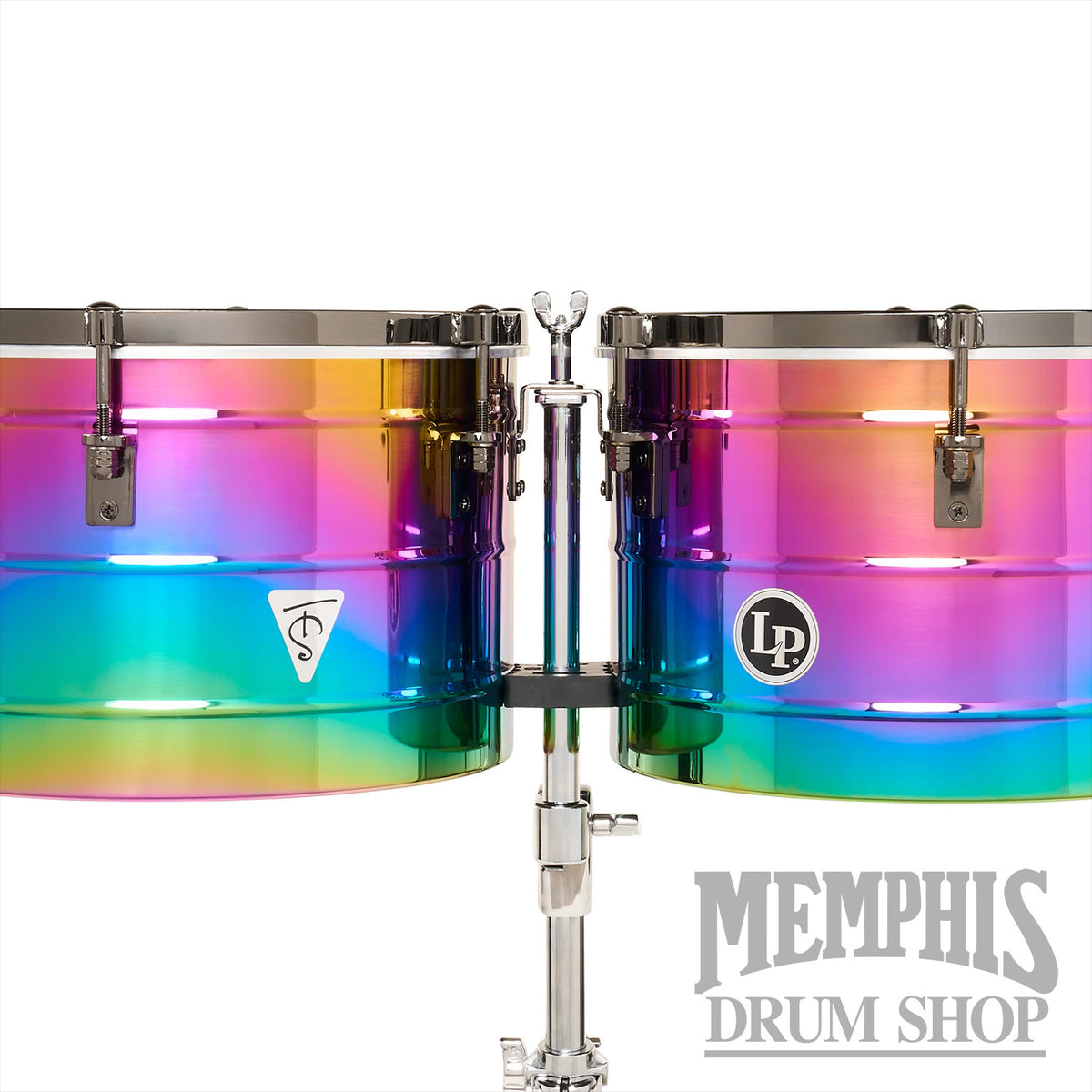 LP Tony Succar Thunder Timbales - Rainbow