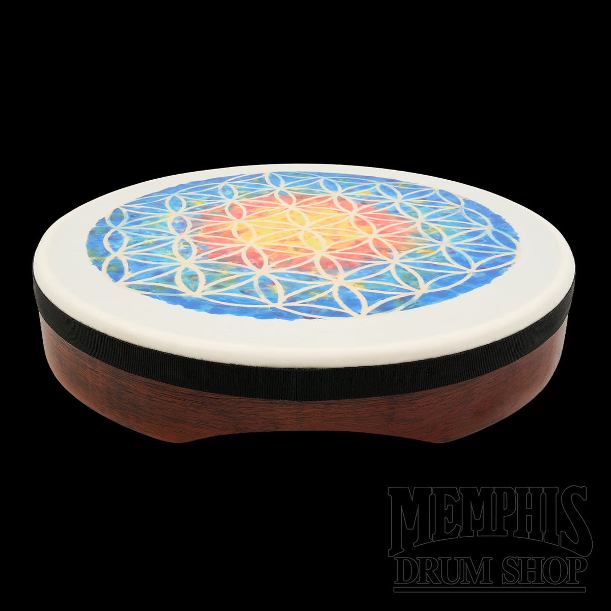 LP Sound Vibrations 16" Frame Drum - Flower of Life
