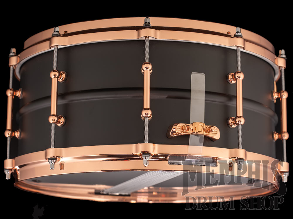 Ludwig 14x6.5 Black Beauty Hot Rod Snare Drum