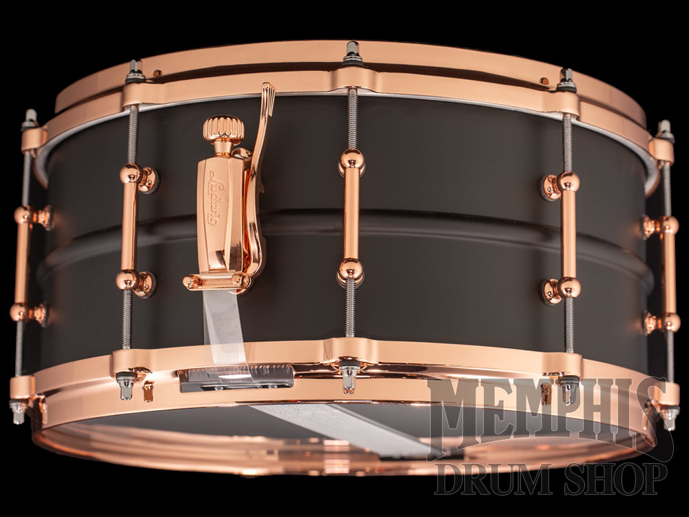 Ludwig 14x6.5 Black Beauty Hot Rod Snare Drum