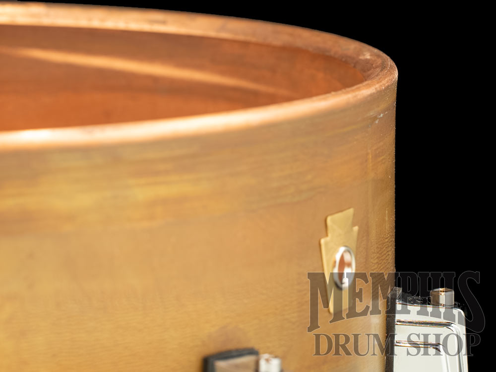 Ludwig 14x8 Raw Copperphonic Snare Drum