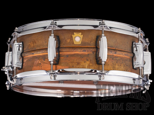 Ludwig 14x5 Raw Copperphonic Snare Drum