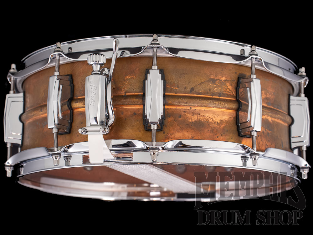Ludwig 14x5 Raw Copperphonic Snare Drum