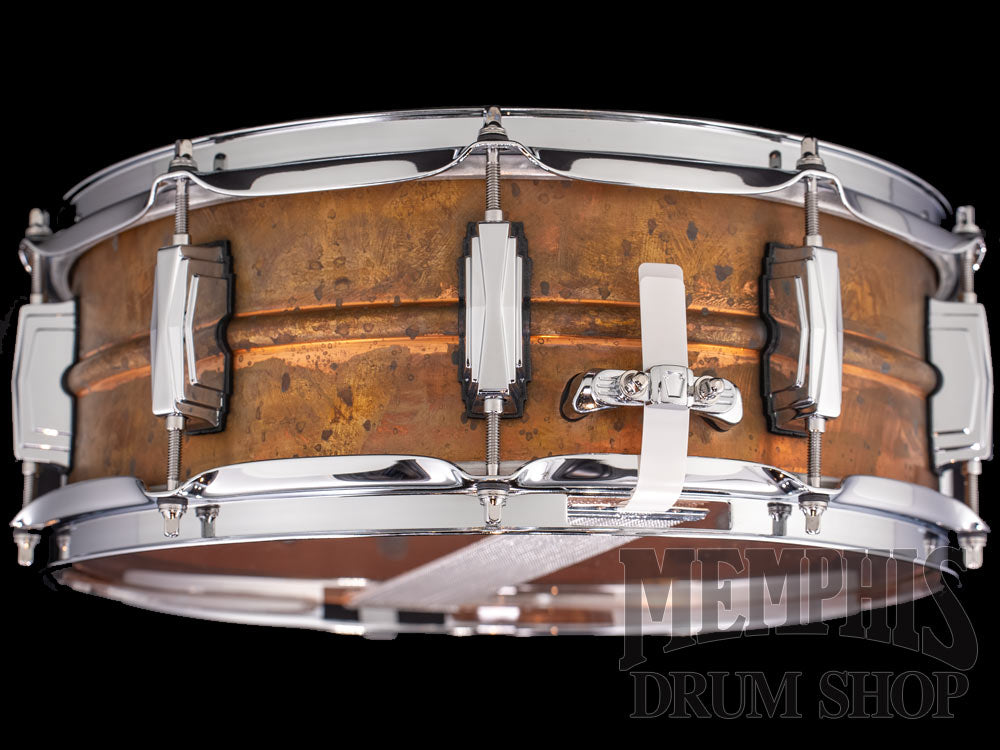 Ludwig 14x5 Raw Copperphonic Snare Drum