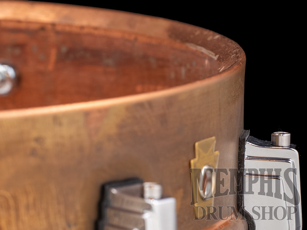 Ludwig 14x5 Raw Copperphonic Snare Drum