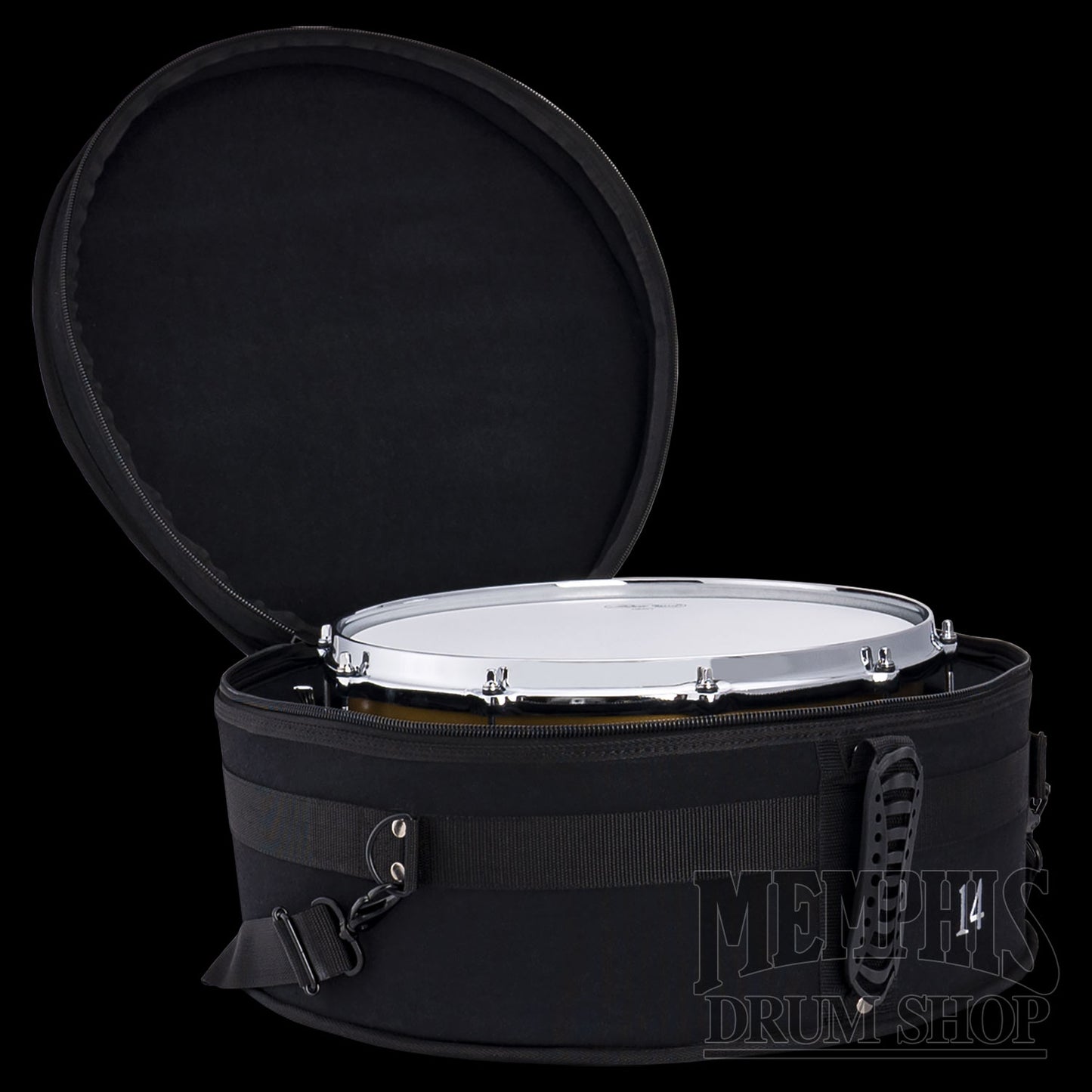 Ludwig 14x6.5 Pro Snare Drum Bag - Black