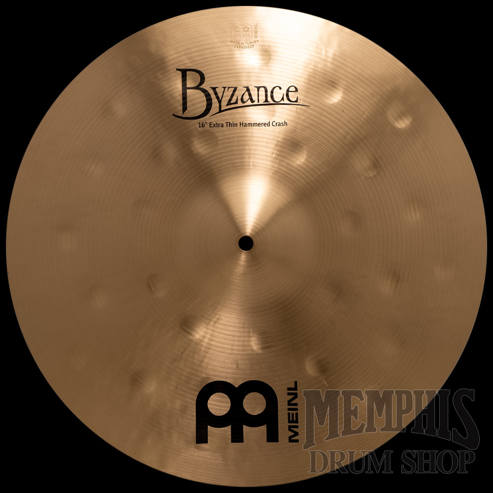 Meinl Byzance Traditional 16" Extra Thin Hammered Crash Cymbal