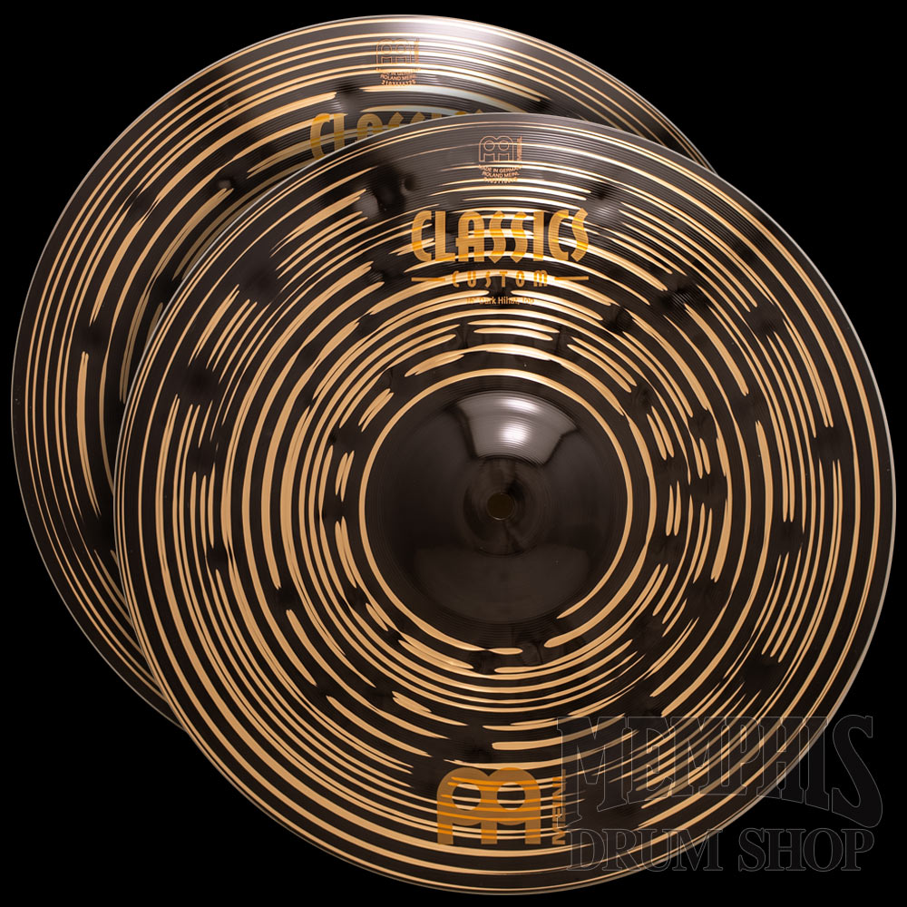 Meinl 16" Classics Custom Dark Hi-Hats