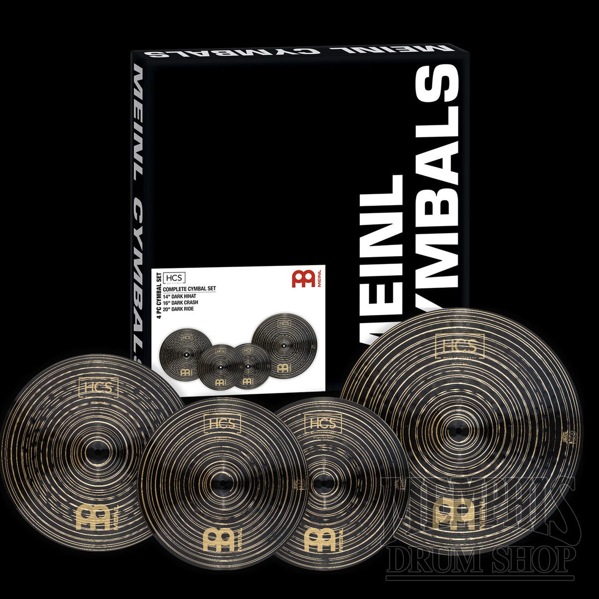 Meinl HCS Dark Complete Cymbal Set