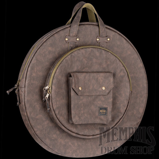 Meinl 22" Vintage Hyde Cymbal Bag - Dark Brown