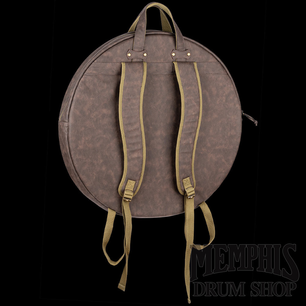 Meinl 22" Vintage Hyde Cymbal Bag - Dark Brown