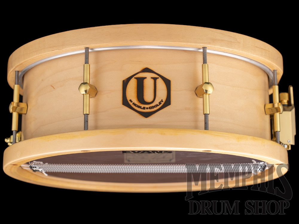 Noble & Cooley 14x5.5 Ulysses Owens Jr. Signature "U" Snare Drum with Wood Hoops