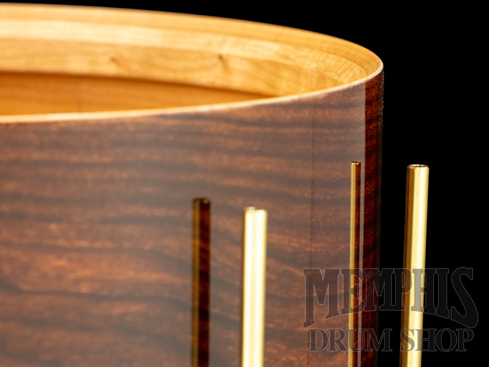 Noble & Cooley 14x7 Solid Shell Classic Cherry Snare Drum - Honey Maple Gloss