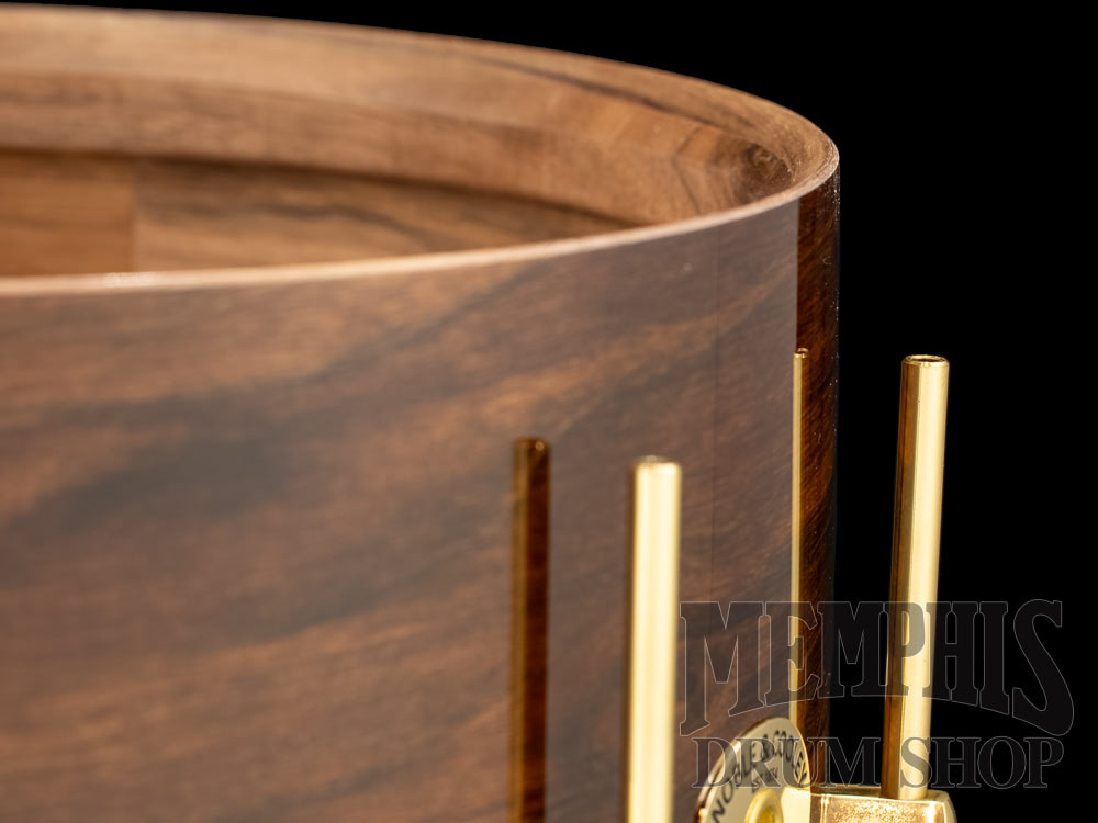 Noble & Cooley 14x6 Solid Shell Classic Walnut Snare Drum - Natural Gloss