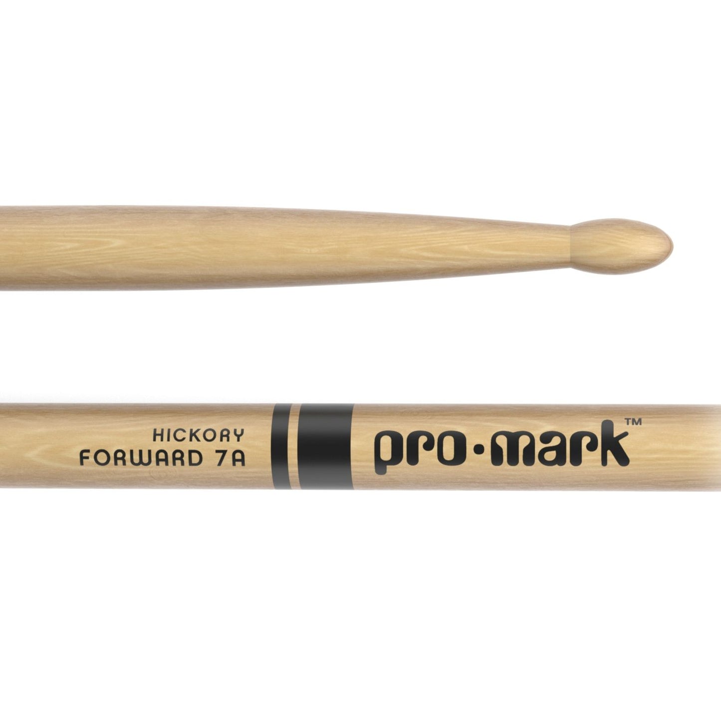 ProMark Classic Forward 7A Hickory Drumsticks - Wood Tip