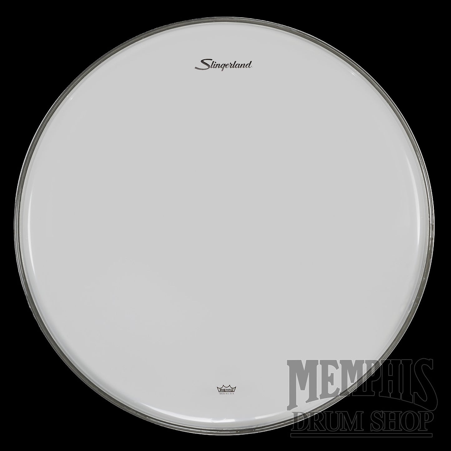 Slingerland Logo Remo Ambassador Clear Drumhead 13"