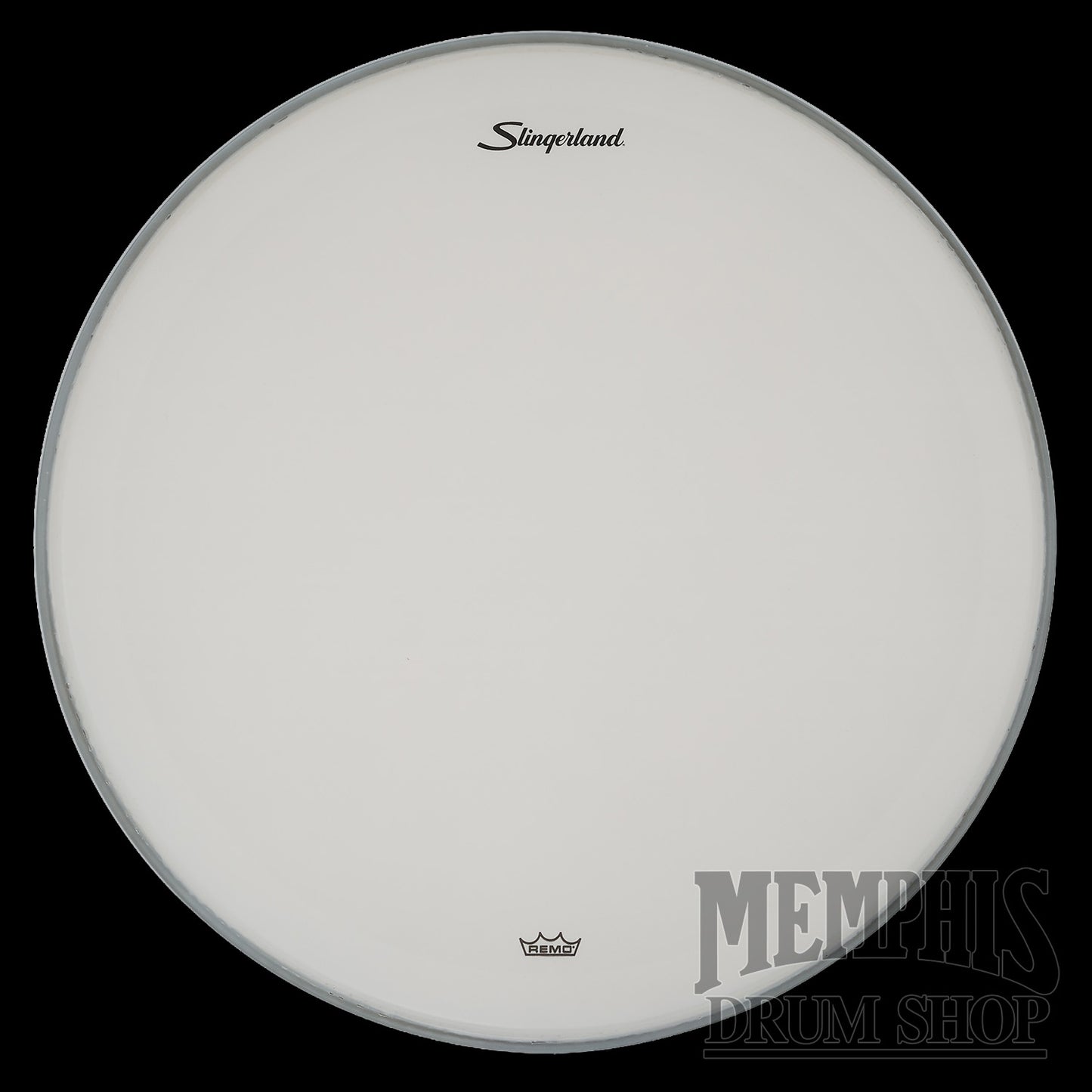 Slingerland Logo Remo Powerstroke P3 Coated Bass Drumhead 20"