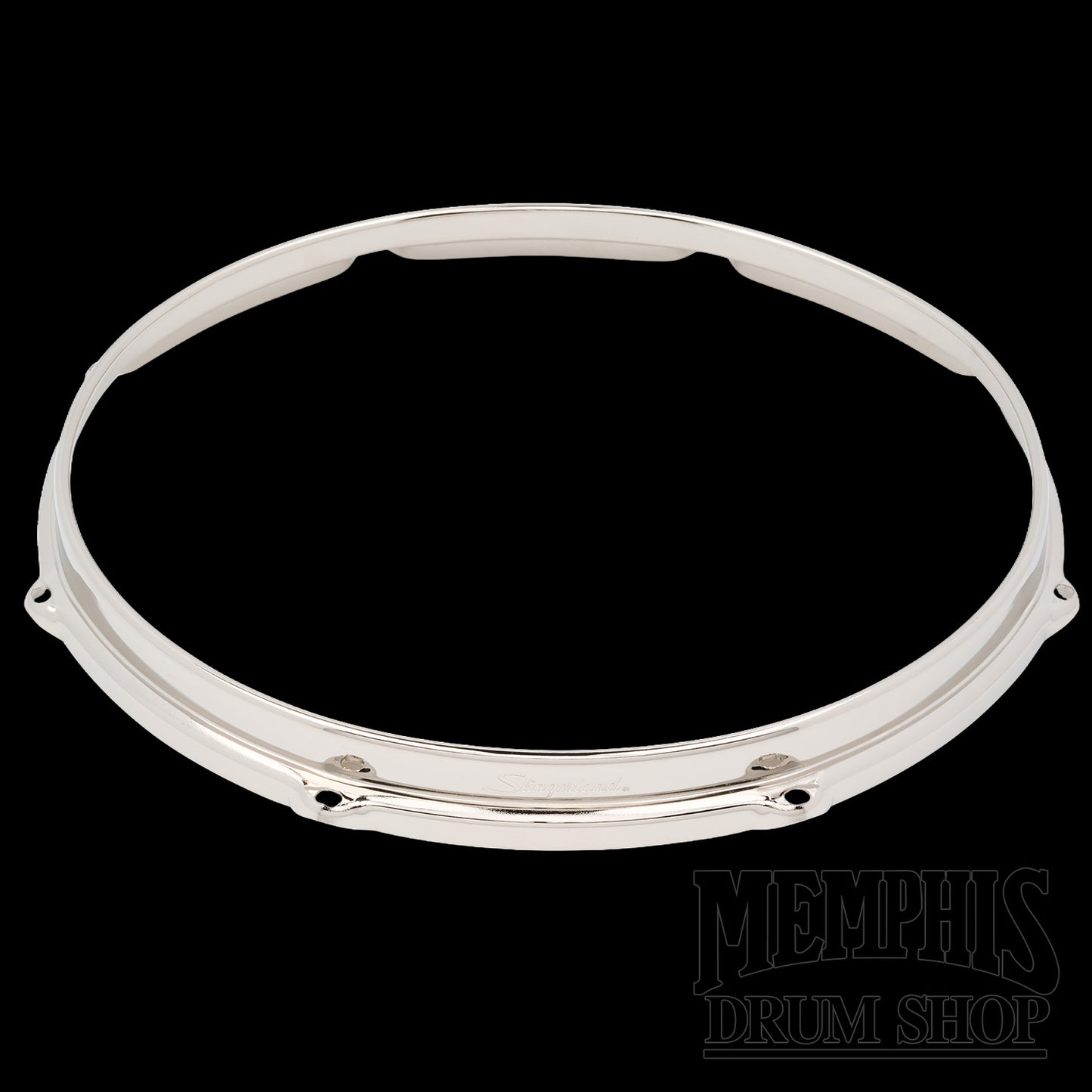 Slingerland 14" 8-Lug Stick Saver Batter Side Hoop - Nickel Over Steel