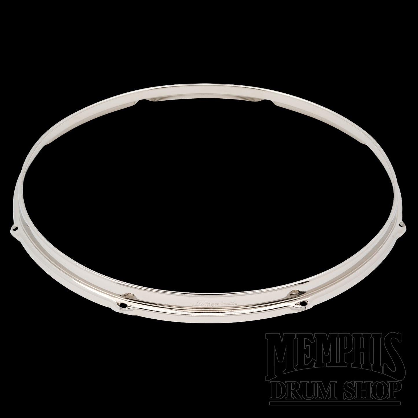 Slingerland 16" 8-Lug Stick Saver Hoop - Nickel Over Steel