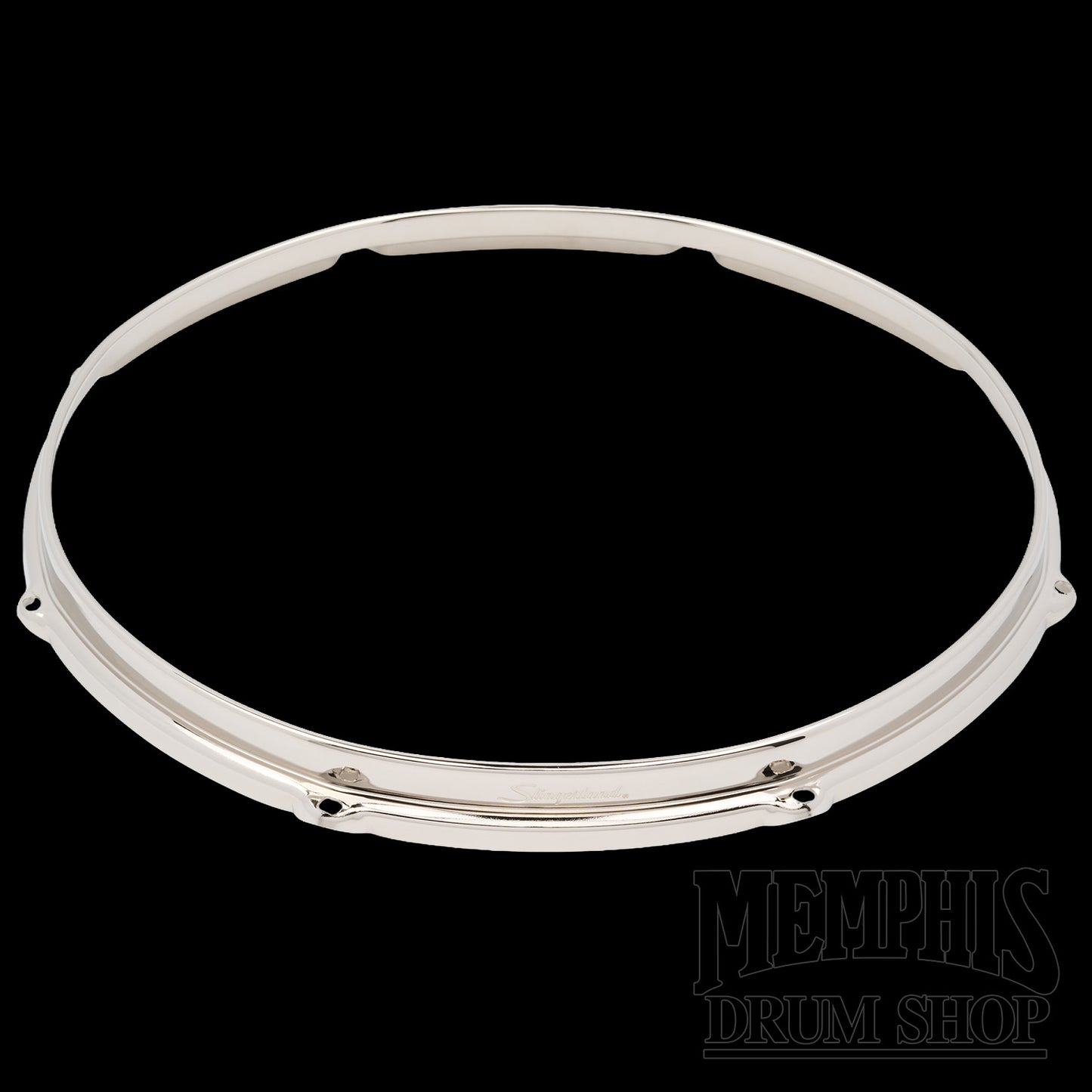 Slingerland 18" 8-Lug Stick Saver Hoop - Nickel Over Steel